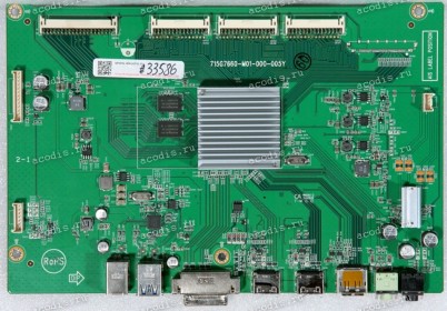 Mainboard Asus LMT 27,0" 2560x1440 MG278Q MAIN BOARD TPV 756GQECB0U1025 (04020-01860000, 715G7660-M01-000-005Y) Chips NANYA NT5CB64M16FP-DH *2, GL3521