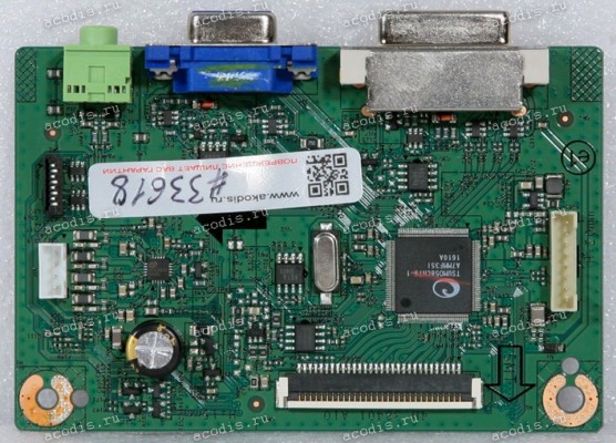 Mainboard Asus LMT 23,6" 1920x1080 VP247TA MAIN BOARD QISDA 5E.38401.002 (04020-02001400, 4H.38401.A10) Chips TSUMO58CHT9-1, APA2604C