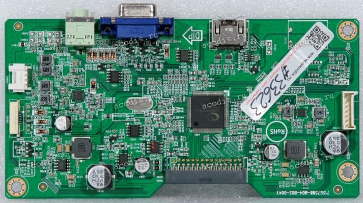 Mainboard Asus LMT 23,8" 1920x1080 VP249HR MAIN BOARD TPV 756GQICB0CA023 (04020-02660400, 715G7588-M04-B02-004Y) Chips TSUMO58CDT9-1, APW7313