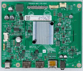 Mainboard Asus LMT 23,6" 1920x1080 VG24VQ MAIN BOARD TPV 756GQJCB0CA019 (04020-03520000, CBPTNVNU1Q1, 715GA820-M0C-T00-004X) Chips NT68875UMFG, APA2604C, OZ9998TGN