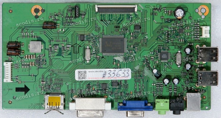 Mainboard Asus LMT 24,1" 1920x1200 BE24AQLB MB(BMS_NEW FW) QSD 5E.32K01.017 (04020-02520300, 4H.2VB01.A30) Chips RTD2486VTD, GL852G, APA2604C