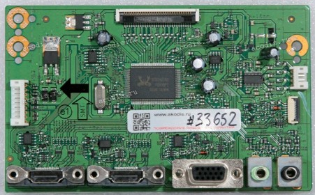 Mainboard Asus LMT 27,0" 1920x1080 VS278H MAIN BOARD(CMI L30) QISDA 5E.1T401.004 (04020-00730800, 4H.1T401.A10) Chips RTD2483RD, PAM8603M