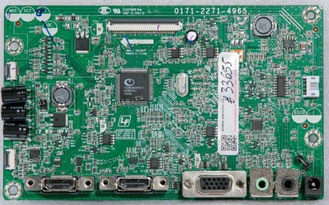 Mainboard Asus LMT 23,0" 1920x1080 VX239H MAIN BOARD RAKEN R352303720150 (04020-00970300, 0171-2271-4965) Chips TSUMU88CMT9-1, APA2603B, APA2171