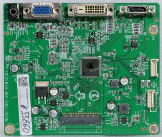 Mainboard Asus LMT 23,6" 1920x1080 VS247HR MN BRD(TPVK4870) TPV 756GQFCB0US006 (04020-00024400, 715G5870-M01-B03-004M, CBPRFV3USQ3) Chips NT68773HUMFG, RT8290A, APA2176A