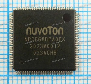 Микросхема Nuvoton NPCE68BPA0DX QFP-128 Микросхема Nuvoton NPCE68BPA0DX QFP-128