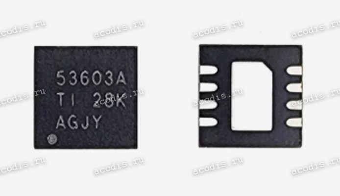 Микросхема Texas Instruments TPS53603A, TPS53603ADRGR, 53603A QFN-8, SON-8