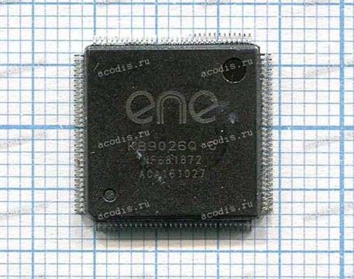 Микросхема ENE KB9026Q C LQFP128 EMBEDDED CONTROLLER (Asus p/n: 06037-00080000) NEW original