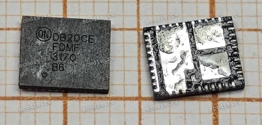 Микросхема ON Semiconductor FDMF3170 PQFN39 5x6, 0.45P Gate Drive ICs ROHS с разбора
