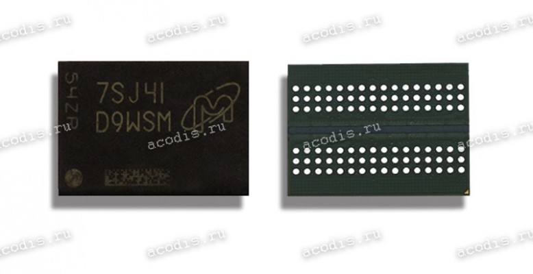 Микросхема Micron D9WSM MT40A1G8SA-062E:J DDR4 3200 1024M*8 1.2V FBGA78 (Asus p/n: 03012-00030900) NEW original