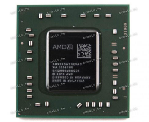 Процессор Socket FT4 (BGA-769) AMD A6-9225 Q2 2018 2.6G/1M BGA SR-FT4 CPU AM9225AYN23AC 15W (Asus p/n: 01002-01070700) NEW original