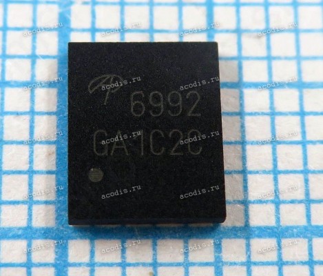 Микросхема Alpha&Omega AON6992 AOS DFN5*6D DUAL N-MOSFET (6992 GA831B, Asus p/n: 07005-02610000) NEW original