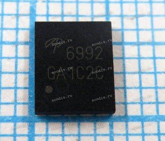 Микросхема Alpha&Omega AON6992 AOS DFN5*6D DUAL N-MOSFET (6992 GA831B, Asus p/n: 07005-02610000) NEW original
