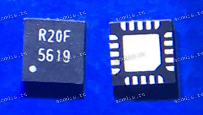 Микросхема GMT G5619RZ1U QCI/AL005619001(TQFN3X3-20) PWM CONTROLLER (U11R 5619, Asus p/n: 06095-02230000) NEW original