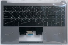 Keyboard Digma Pro Sprint M DN15R7-8CXW01 + topcase (PRIDE+K3887 MB3331001) (Black/Silver/Matte/RUO/LED)