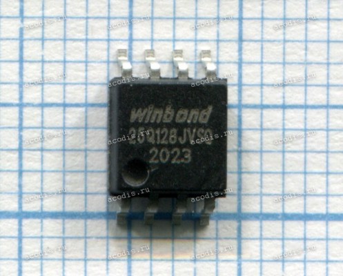 Микросхема Winbond W25Q128JVSQ, W25Q128JVSIQ, W25Q128JVSSQ  SOP-8  3V с разбора