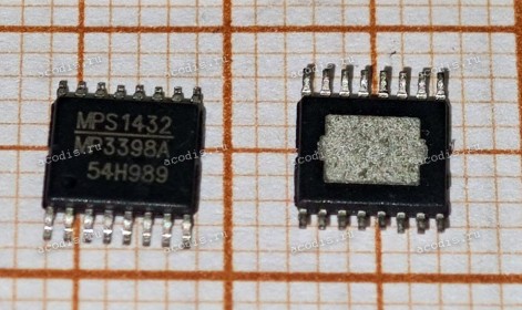 Микросхема MPS MP3398A, MP3398AGF-Z, MP3398D, MP3398DGF-Z TSSOP16-EP Микросхема MPS MP3398A, MP3398AGF-Z, MP3398D, MP3398DGF-Z TSSOP16-EP