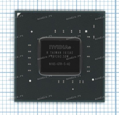 Микросхема nVidia N16S-GTR-S-A2, N16S-GTR-S-AIO-A2, GM108-670-A2 FCBGA595 GB2B-64 (Asus p/n: 02004-00442900) NEW original datecode 1801A2
