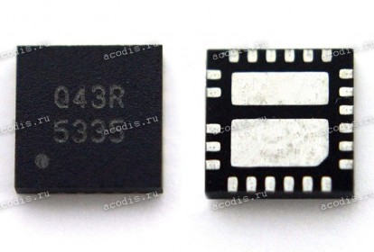 Микросхема GMT G5335QT2U (QFN-23P) QCI AL005335005 DOWN CONVERTER (U16C 5335, Asus p/n: 06018-01140300) NEW original