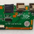 USB Board & audio connector, card reader Irbis 17NBC2000 (p/n: GM17C-DB-WIFI-MA-V01 E353925)