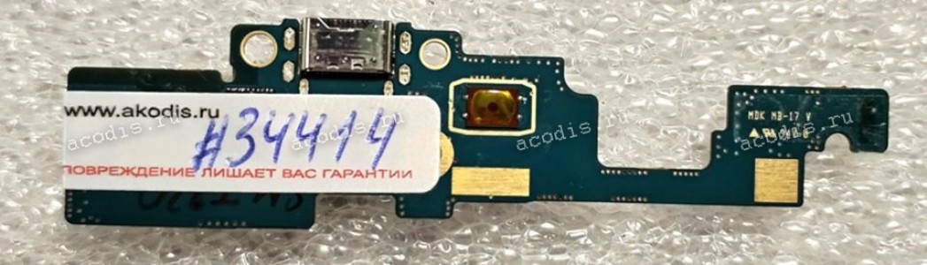 USB board Samsung Galaxy Tab S3 9.7 SM-T820, SM-T825 Type-C (SM-T825/Y/N0/C/820 E, V180605, MDK MB-17 V)