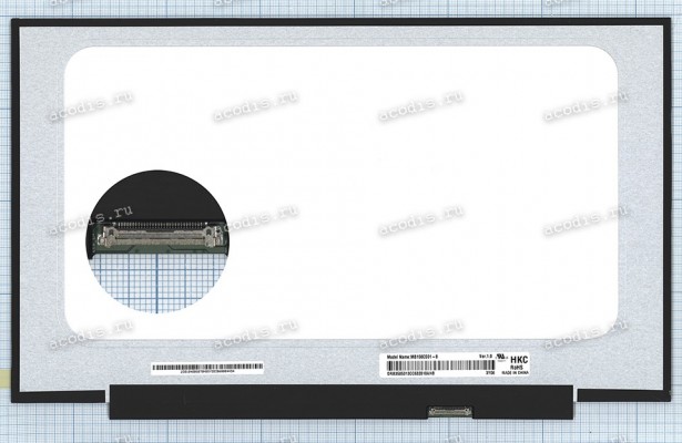 MB156CS01-8 (узкая *245мм) 1920x1080 LED 30 пин slim new