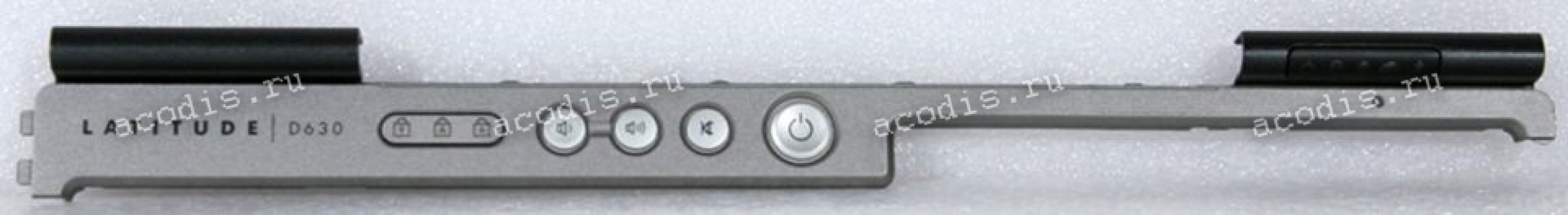 Верхняя планка топкейса Dell Latitude D630 серая (0DT838)