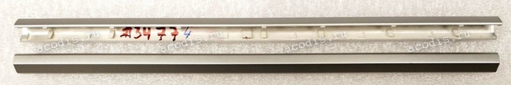Заглушка нижняя верхней крышки Гравитон Н14И-Т, Machenike MachCreator 14 Intel Gen 11 MC-14i511320HF60HSM00RU, MC-14i711390HF60HSM00RU, ThundeRobot 14 серебристая