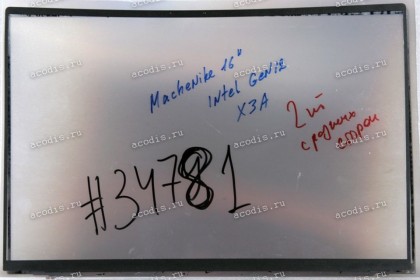 Верх. кр. рамка Machenike 16" Intel Gen 12 X3A-GGRMAC03, MC-16i512500HQ120HGM00RU, MC-16i712700HQ120HGM00RU, ThundeRobot 16" Gen 2 (X-3-A) чёрная original
