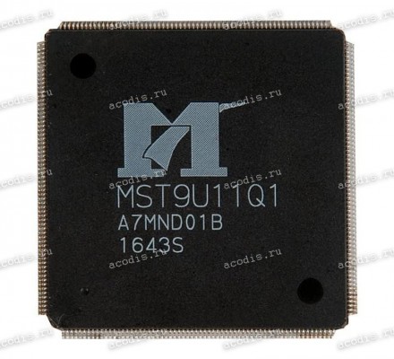 Микросхема Mstar MST9U11Q1 EPLQFP-256 SCALAR IC (Asus p/n: 06115-00020000) NEW original Микросхема Mstar MST9U11Q1 EPLQFP-256 SCALAR IC (Asus p/n: 06115-00020000) NEW original