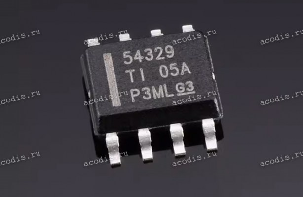 Микросхема Texas Instruments TPS54329DDA, TPS54329DDAR, TPS54329DDAT, TPS54329EDDA, TPS54329EDDAR, TPS54329EDDAT SOIC-8-EP  Преобразователь DC-DCStep-down type -40°C~+85°C@(TA) 1 Step-down Adjustable 0.76V~7V 3A 4.5V~18V 650kHz