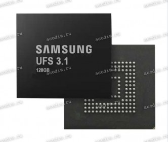 Микросхема Samsung KLUDG4UHDC-B0E1 128GB FBGA153 FW:P01 UFS3.1 FLASH (Asus p/n: 03100-00155000) NEW original