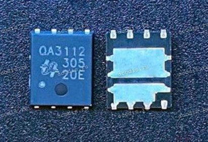 Микросхема UPI QA3112M6N, QA3112 QCI BAM31120001 30V Dual N-Channel MOSFET (Asus p/n: 07005-01035100) NEW original