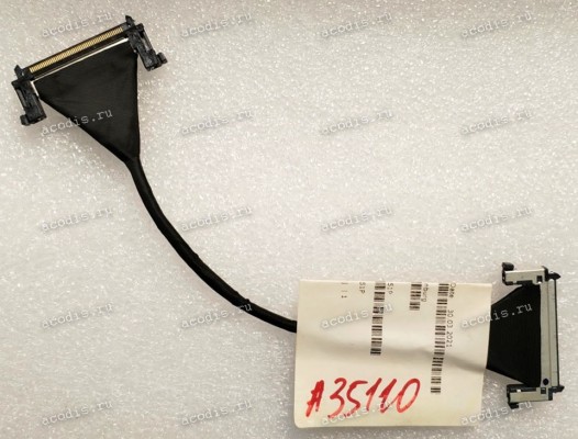 LCD LVDS шлейф мониторный 51 pin, шаг 0.5 mm, длина 168 mm (одинаковые разъёмы с обоих сторон) Asus PG27U LVDS CABLE 51P LMT QISDA 5K.3U710.001 (14011-01351900) NEW original