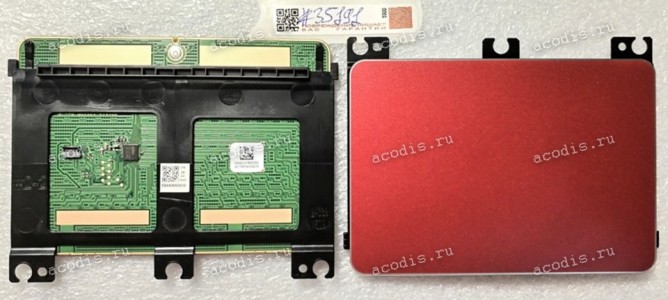 TouchPad Module Asus X509MA-1R (p/n: 90NB0Q34-R90010, 04060-01820300, EBXKR005010) with holder with red cover