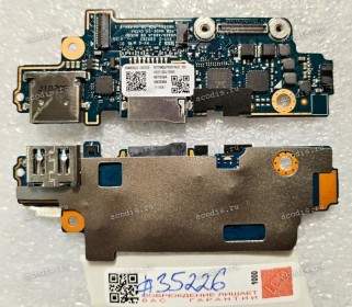 USB controller card board Asus UX325EA (p/n: 90NB0SL0-R10010, HQ3120DL29000, NB2551_PCB_DB_V4 REV. 2. 1)