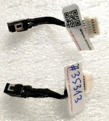 DC Jack Гравитон Н15И-К2, Н15И-ТП, ICL RAYbook Si1514 Si1512, Machenike 14, Machenike 15, Rikor R-N-H-CPU-D-M-PSU-C, ThundeRobot 14, ThundeRobot 15, Shanghai IP3 CN23-156P, XN23-140 + cable + 6 pin 37 mm