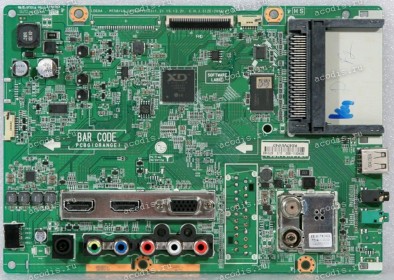 Mainboard LG 22MT58VF (EBU63721802, 692M0001-0002, LD60A, MT58 / 48EAX66873503 (1.2), EBL61741401 TDJA-G301D, 602M0042-0004)