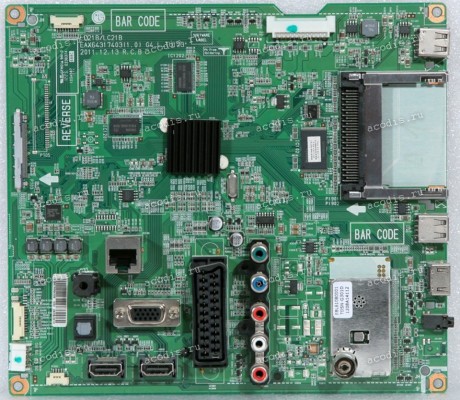 Mainboard LG *LM580T, *LM585T (EBR75084305, SAA35916762, SAA35948821, LD21B / LC21B EAX64909901(1.0), EBL61080001 TDSN-G301D, LD21B / LC21B EAX64317404 (1.0), SAA35916751, SAA35948815, SAA35916757, SAA35948820)