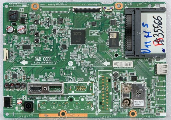 Mainboard LG 22MT48VF (EBU63804134, EBU64166052, LD60A, MT58/48 EAX66873503(1.2), EBL617441401 TDJA-G301D, 7N2M003C-0002, RS7N311EVT)