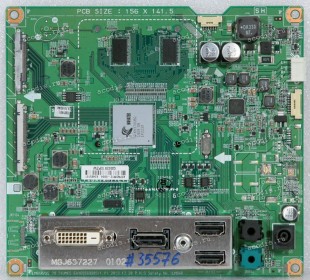 Mainboard LG 25UM65-P (EBU62523401, LM94R/25 29 34UM65 EAX65569205(1.0), 43PNDM12-0004, GO43X10PZW) Chip NOVATEK NT68370UBG-DB