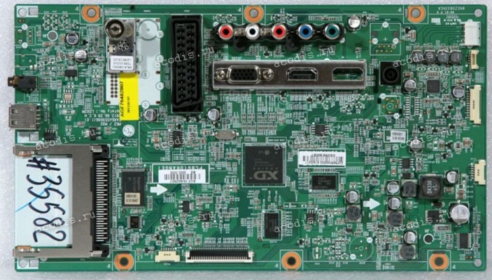 Mainboard LG M2232D, M2732D (AGF76482807, AGF76482907, M52 / M32 EAX64559006(1.0), 04EZ58334EA, EBL61060001 TDSS-G101D, 6324105 3.12 554C, 6324001 3.00 6D89) Chip LD XD ENGINE LGE2111A-T8 APKH084ZC