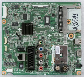 Mainboard LG 32LA643V (EBR76922717, EBU62285542, NC4.0/LD31B/LC36B/LL36B EAX64891306(1.1), EBL61240503 TDSQ-G601D(B), SAA36254754, SAA36340623)
