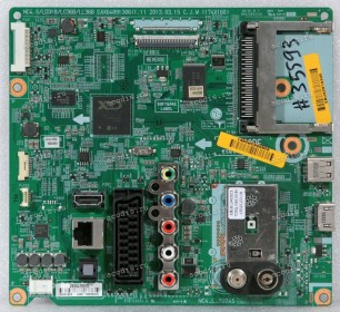 Mainboard LG 32LB530U (EBU62810305, NC4.0/LD31B/LC36B/LL36B EAX64891306(1.1), EBL61240503 TDSQ-G601D(B), 6254769 4191 0CC9, 6340624 3260 A107, 57V06030-0001) Chip LG XD ENGINE LGE2121-MS