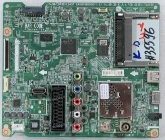 Mainboard LG 32LB628U (EBU62356108, LC43B/LD43B/LB43T EAX65388006(1.0), EBL61400501 TDJM-G101D, 4N2L00EB-0003) Chip LG XD ENGINE LGE2131