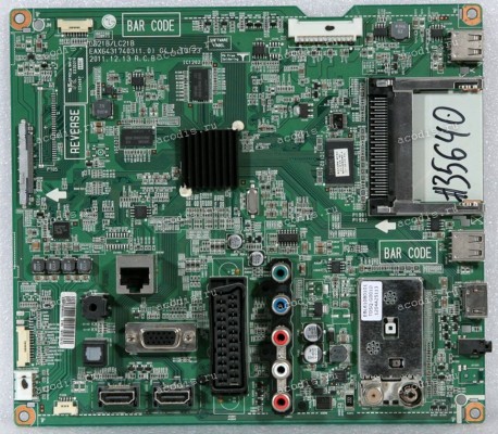 Mainboard LG 47LM585S (EBR75084303, LD21B/LC21B EAX64317403(1.0) G4_L_TU123, EBL61080101 TDSQ-G001D, SAA35916750, SAA35948814)
