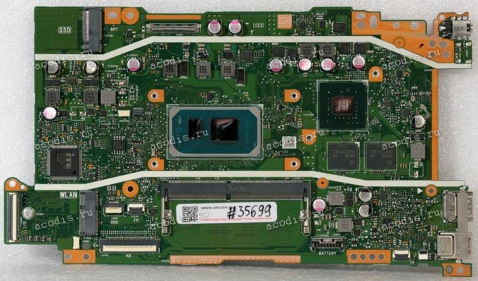MB Asus X515EP MB._4G/I5-1135G7 (V2G) (Asus p/n: 90NB0TZ0-R00010, 61N1CNM10C02, 60NB0TZ0-MB1030 (202)) X515EA R2.0 Chips Intel SRK05, Micron D9WWP *4, nVidia N17S-G3-A1, Samsung K4G80325FC-HC25 *2, ITE IT5125E-128 CXA
