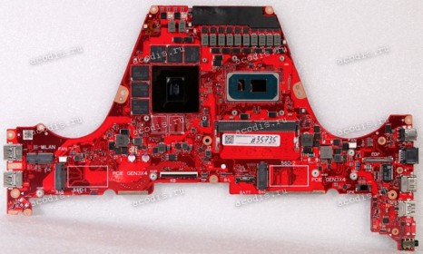 MB Asus FX516PM MB._16G/I7-11370H (V6G)/NEW3 (Asus p/n: 90NR05X0-R00014, 90NR05X0-R00013, 90NR05X0-R00012, 90NR05X0-R00011, 90NR05X0-R00010, DZ17MC005E) FX516PR R4.0 Chips Intel SRKH5, SKhynix H5ANBG6NAM-RXNC *4, nVidia GN20-E3-A1, Samsung K4Z80325BC-HC14