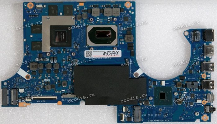 MB Asus FX706LI MB._0M/I7-10870H (V4G)(INT REWORK) (Asus p/n: 90NR03S0-R04010, 31BKXMB0300 E3Q) DABKXDMB8E0 REV:E Chips Intel SRK3Y, nVidia N18P-G62-A1, Micron D9WCW *4, Intel SRJAU, ALC3251