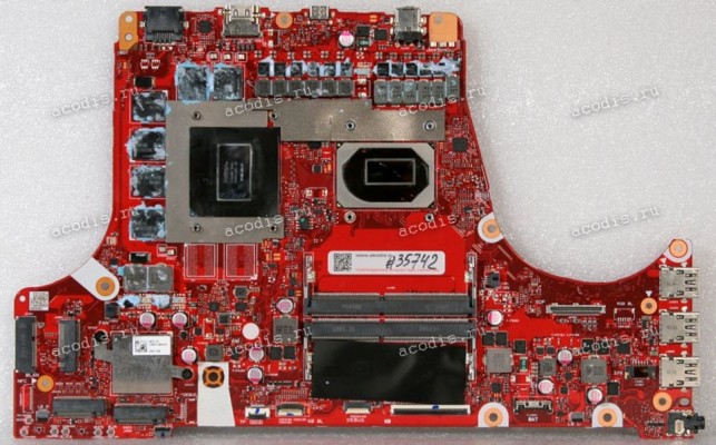 MB Asus G512LU MB._0M/I7-10750H V6G/4ZRGB/LB/PD (Asus p/n: 90NR0350-R02000, M905MC00CH) G532LWS R1.3 Chips Intel SRH8Q, nVidia N18E-G0-A1, Samsung K4Z80325BC-HC14 *6, ITE IT8299E120A-CXA, ALC3288