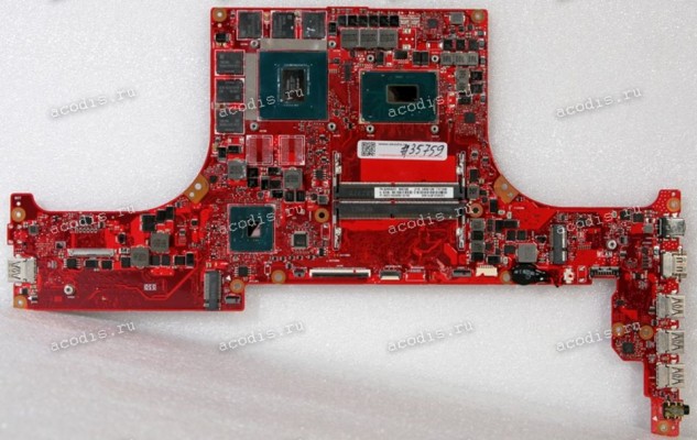 MB Asus GM501GM MB._0M/I7-8750H/AS (V6G)NEW (Asus p/n: 90NR00F0-R00021, 90NR00F0-R00020, ) Chips